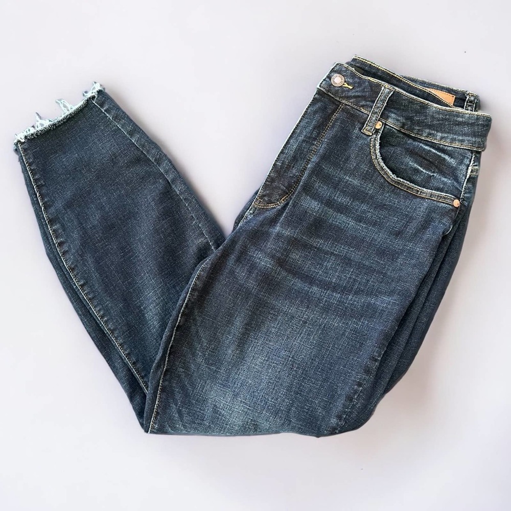 Judy Blue ‘Little Bit Western’ Double Button Dark Wash Tummy Control - 16W